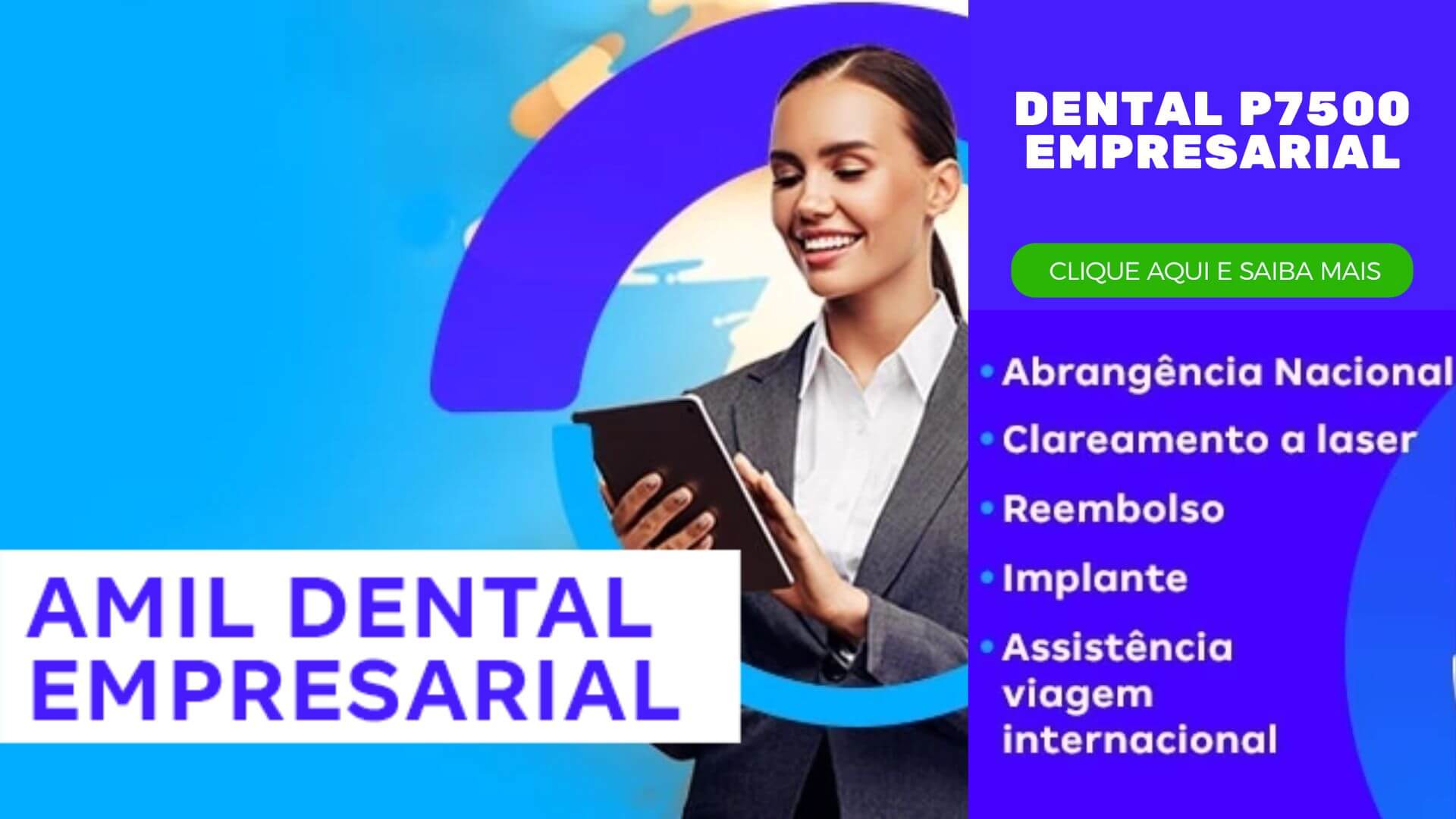 Plano odontológico completo que cobre implante