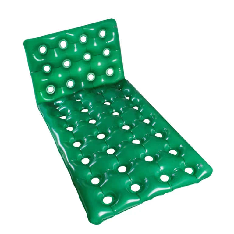 Colchão Hospitalar Inflável Terapêutico Anti-Escaras Ortopédico Seguro1,90X0,90 Art Cx De Ovo Aberto